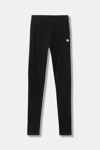 Detské legíny Guess čierna farba, jednofarebné, J5RB01 J1314