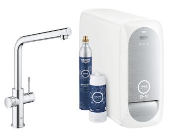 Drezová batéria Grohe Blue Home s výpusťou chróm 31454001