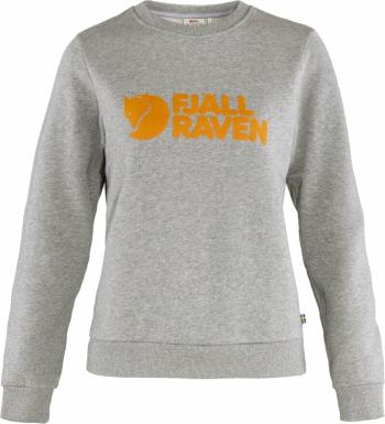 Fjällräven Logo Sweater W Grey/Melange S Outdoorová mikina