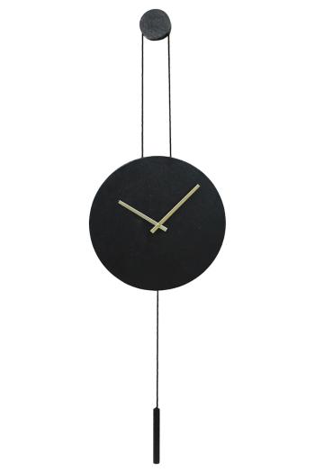 Nástenné hodiny home & lifestyle čierna farba