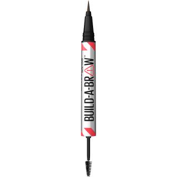 Maybelline Fix a gél na obočie Build A Brow (Brow Pen + Sealing Gél) 262 Black Brown