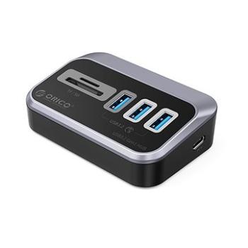 Orico  3-PORT USB3.2 HUB With CARD READER (ORICO-M3U3-3TS-05-BK-BP)