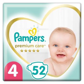 PAMPERS Premium Care jednorazové plienky veľ. 4, 52 ks