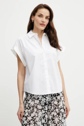 Košeľa Twinset biela farba, regular, s klasickým golierom, 251TT202H