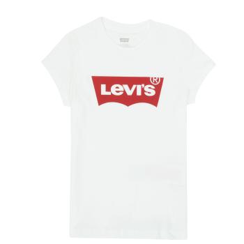 Levis  BATWING TEE  Tričká s krátkym rukávom Biela