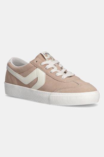 Semišové tenisky Levi's SNEAK S béžová farba, 235665-22