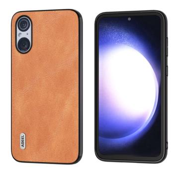 ABEEL LEATHER Obal pre Sony Xperia 5 V hnedý