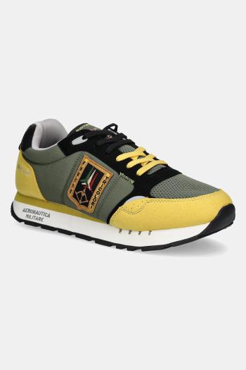 Tenisky Aeronautica Militare SC292CT3331 pánske, zelená farba, SC292CT3331