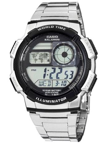 Pánske hodinky CASIO AE-1000WD 1A (zd073h) - WORLD TIME + BOX