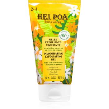 Hei Poa Tahiti Monoi Oil Zest of Lemon exfoliačný gél 150 ml