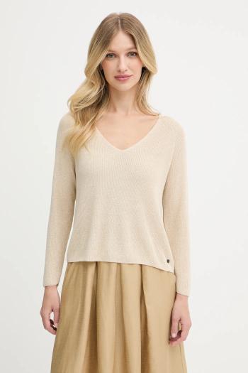 Sveter Pepe Jeans béžová farba, ľahké, PL702309