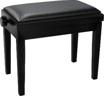 Grand HY-PJ023 Drevená klavírna stolička Black Matte