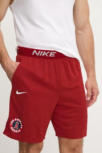 Tréningové šortky Nike Los Angeles Angels červená farba, 015E-163N-ANG-RLY