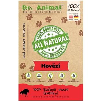 Dr. Animal sušené hovädzie mäso kocky 80 g (1138149060001)