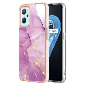 IMD MARBLE Ochranný kryt Realme 9i PURPLE