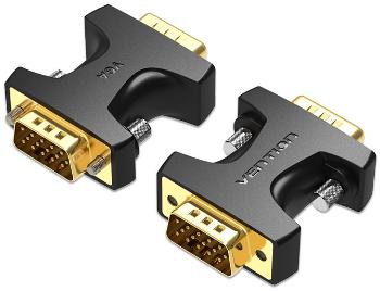 Kábelcsatlakozó Vention VGA Male to Male Adapter Black