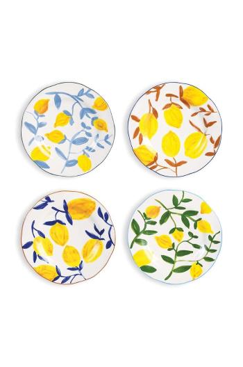 Sada tanierov &k amsterdam Plate Lemon Twig 4-pak