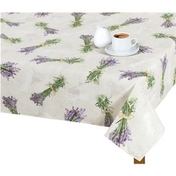 Bellatex Obrus EMA – 100 × 100 cm – zväzok levandule (3939)
