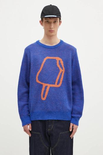 Sveter s prímesou vlny ICECREAM Popsicle Crewneck pánsky, IC24436