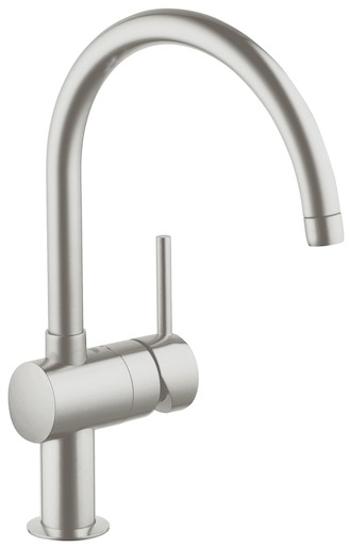 Drezová batéria Grohe Minta s otočným ramienkom supersteel 32917DC0