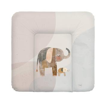 CEBA Podložka prebaľovacia mäkká (75x72) Basic Elephant Family