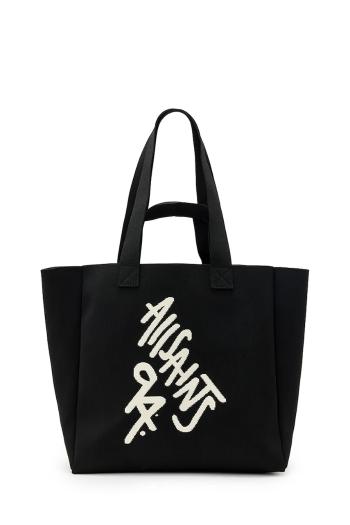 Kabelka AllSaints IZZY čierna farba, W399XC