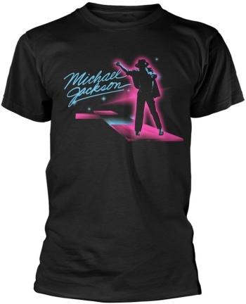 Michael Jackson Tričko Neon Black 2XL