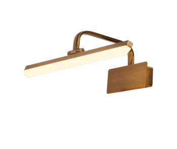 Nástenná LED lampa 8W patinovaná, nastaviteľná nad zrkadlo, zavesná