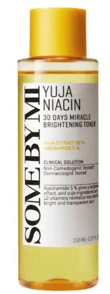 Some By Mi Rozjasňujúce pleťové tonikum Yuja Niacín (30 Days Miracle Brightening Toner) 150 ml