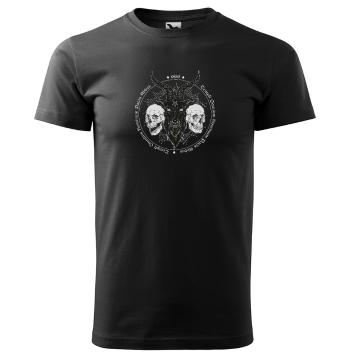 Tričko Baphomet skull (Veľkosť: S, Typ: pre mužov)