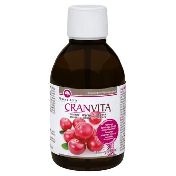 PHARMA ACTIV Cranvita brusnice + žihľava + D-manósa 250 ml