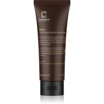 Canneff Green CBD Lifting Peptide Face Mask liftingová a spevňujúca maska s peptidmi 70 ml