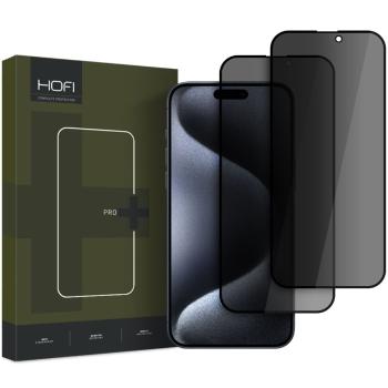 HOFI ANTI SPY GLASS PRO+ 2x Sklo s filtrom ANTISPY pre Apple iPhone 16 Plus