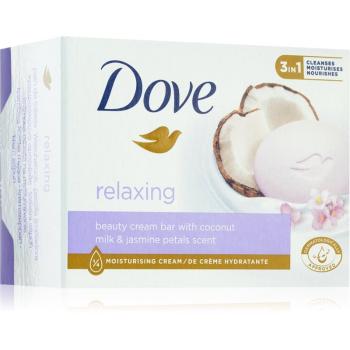 Dove Relaxing čistiace tuhé mydlo Coconut milk & Jasmine petals 90 g