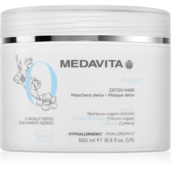 Medavita Oxygen Detox Mask detoxikačná maska na vlasy a vlasovú pokožku 500 ml