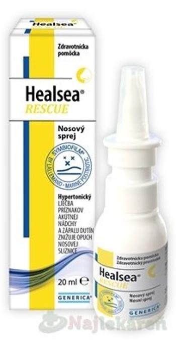 GENERICA Healsea RESCUE hypertonický nosový spre, 20 ml