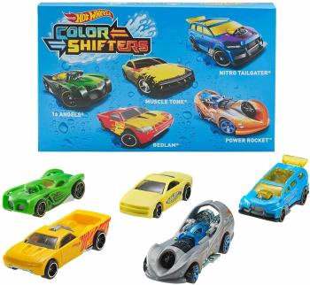 Játék autó Hot Wheels 5 db játékautó Color Shifters