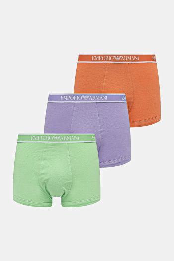 Boxerky Emporio Armani Underwear 3-pak zelená farba, EM000259 AF10779