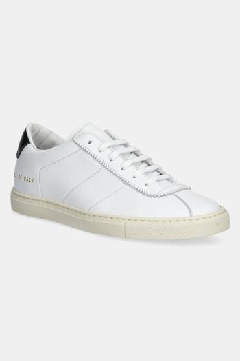 Kožené tenisky Common Projects Tennis Classic dámske, biela farba, 6187