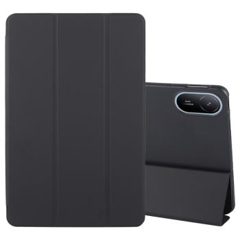 LEATHER Zaklápací kryt pre Huawei MatePad SE 11 2024 čierny