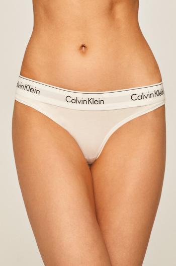 Tangá Calvin Klein Underwear biela farba, 0000F3786E