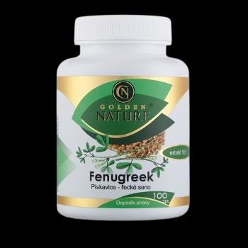 GOLDEN NATURE Fenugreek (Pískavica grécke seno) 100 kapsúl