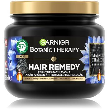 Garnier Hydratačná maska pre mastné vlasy a suché končeky vlasov Botanic Therapy Magnetic Charcoal (Hair Remedy) 340 ml
