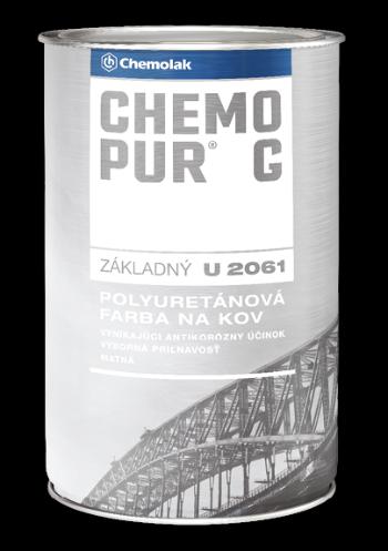 CHEMOPUR G U 2061 - Základná polyuretánová farba 8 L 0840 - červenohnedá