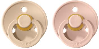 BIBS Colour Cumlíky z prírodného kaučuku, veľkosť 2, Vanilla/Blush 2 ks