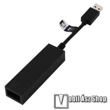 PS4 PSVR kameraadapter kábel SONY Playstation 5 (PS5)-höz - USB 3.0 - FEKETE