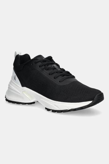 Tenisky Calvin Klein Jeans HIKE RUNNER TECH KNIT čierna farba, YM0YM01284