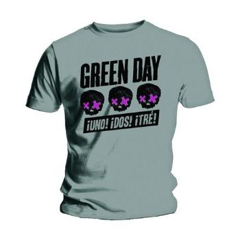 Green Day tričko Three Heads Better Than One  one_size