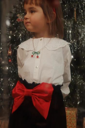Dievčenská sukňa Konges Sløjd GIA SKIRT GRS čierna farba, mini, áčkový strih, KS101985