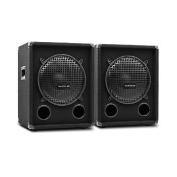 Auna Pro PW-1012-SUB MKII, pár pasívnych PA hlbokotónových reproduktorov, 12" (30,5 cm) subwoofer, 400 W